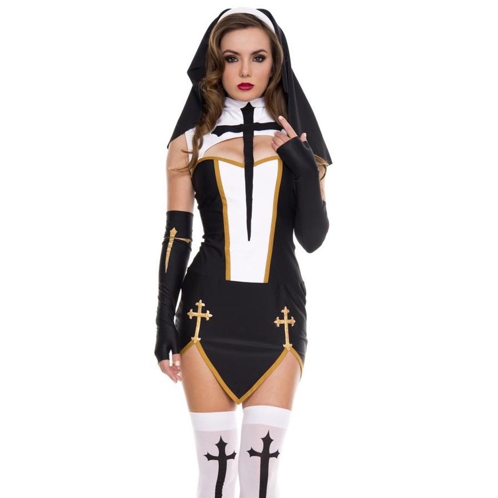 BRAND NEW cute nun costume